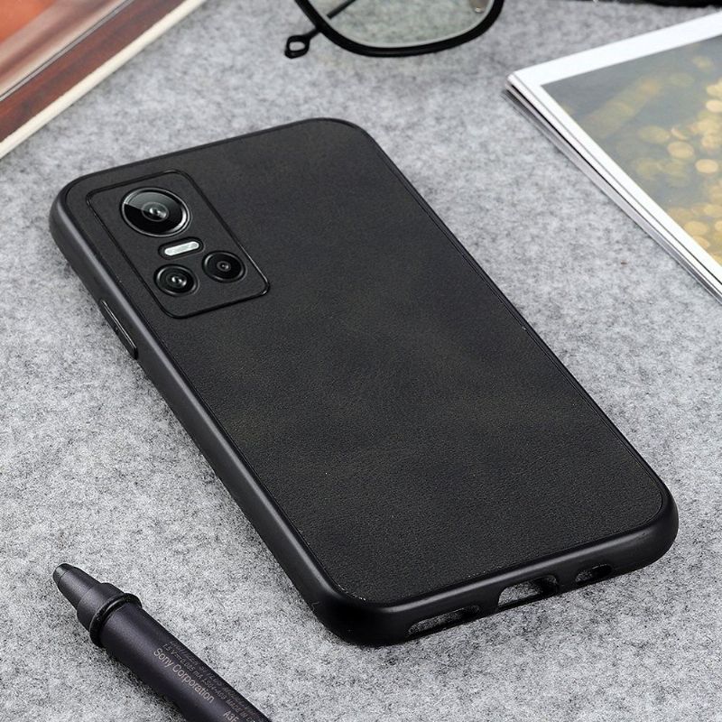 Coque Realme GT Neo 3 Jazz simili cuir vintage