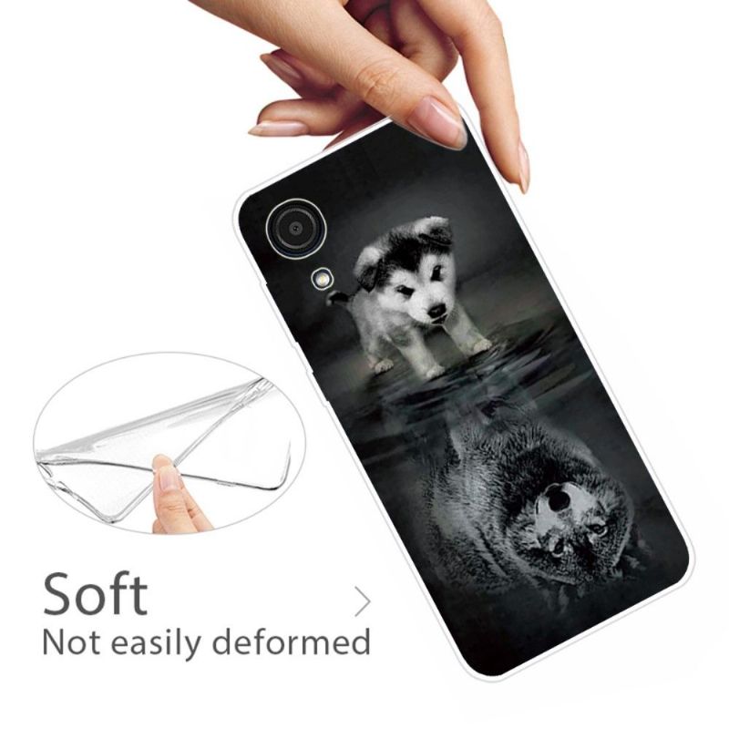 Coque Samsung Galaxy A03 Core Chien et Loup