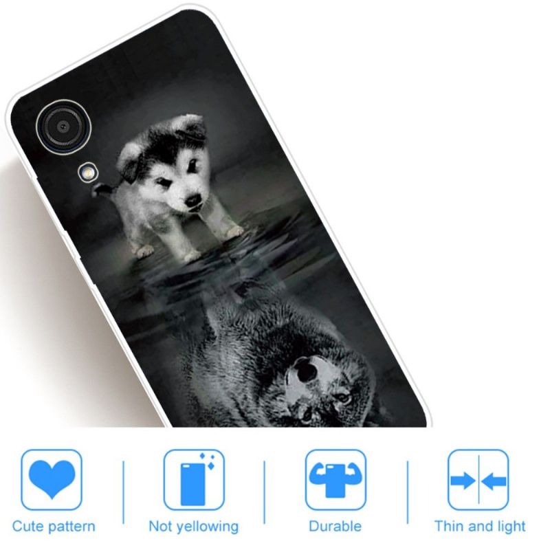 Coque Samsung Galaxy A03 Core Chien et Loup