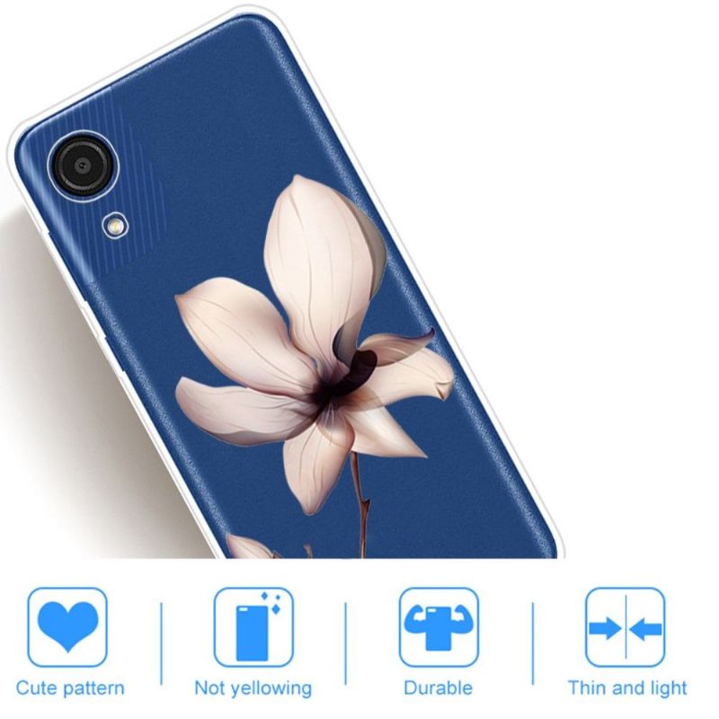 Coque Samsung Galaxy A03 Core fleur sauvage