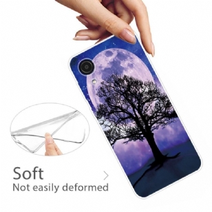 Coque Samsung Galaxy A03 Core L'arbre sous la lune