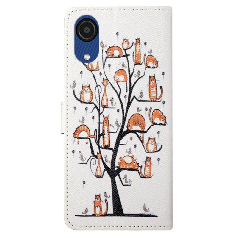 Housse Samsung Galaxy A03 Core Arbre à chat