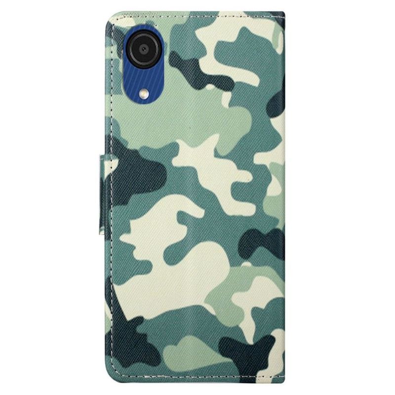 Housse Samsung Galaxy A03 Core Camouflage Militaire