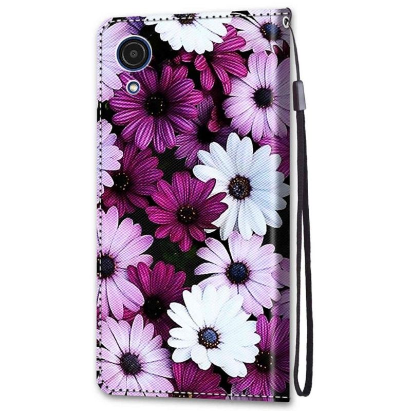 Housse Samsung Galaxy A03 Core marguerites colorées