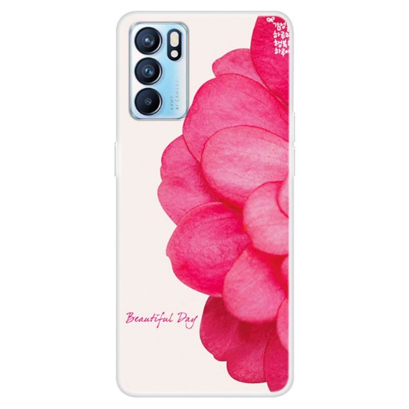 Coque Oppo Reno 6 5G Beautiful Day fleur