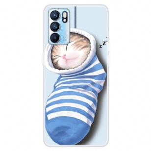 Coque Oppo Reno 6 5G Bébé Chat