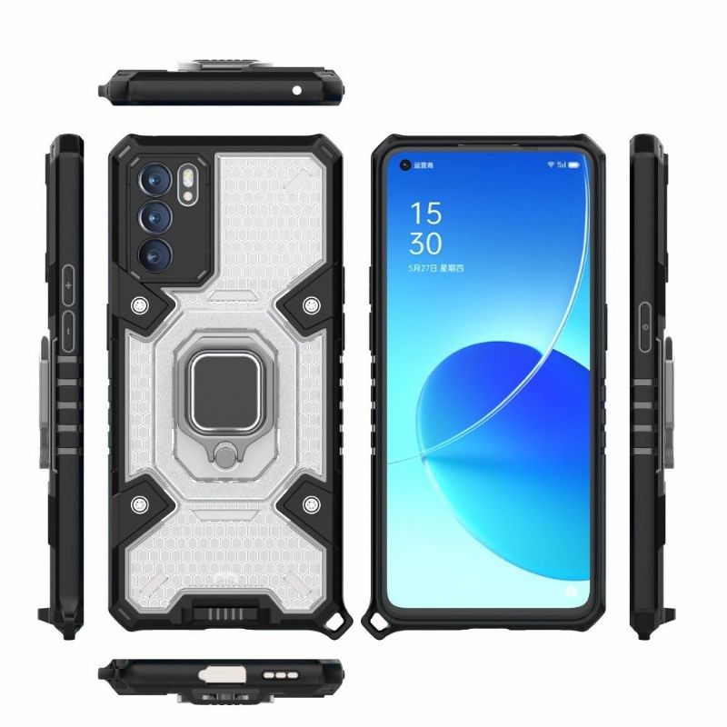 Coque Oppo Reno 6 5G Bicolore fonction support