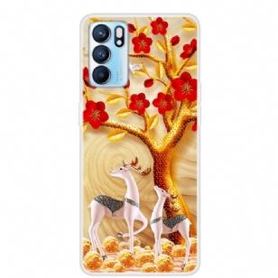 Coque Oppo Reno 6 5G Cerf sika