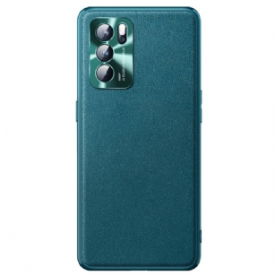 Coque Oppo Reno 6 5G Color Style Effet Cuir