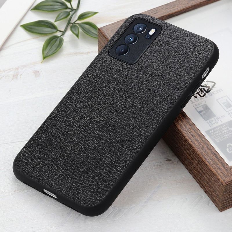 Coque Oppo Reno 6 5G cuir grainé