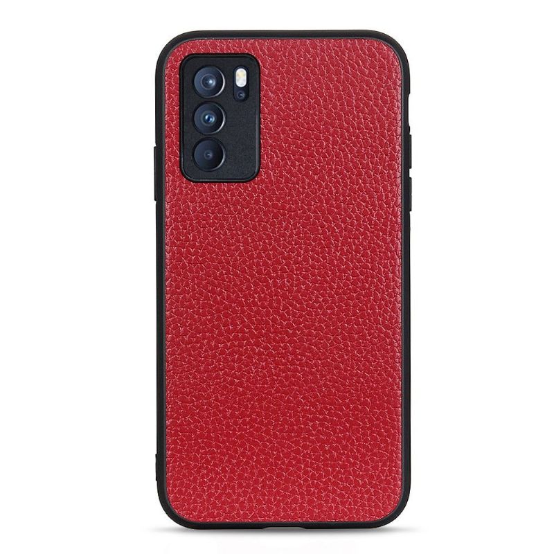 Coque Oppo Reno 6 5G cuir grainé