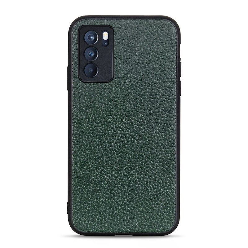 Coque Oppo Reno 6 5G cuir grainé