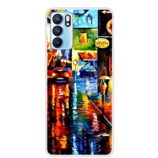 Coque Oppo Reno 6 5G Peinture artistique