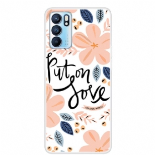 Coque Oppo Reno 6 5G Put on Love