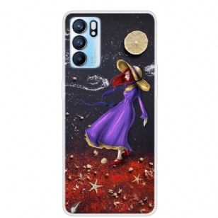 Coque Oppo Reno 6 5G Univers enchanté