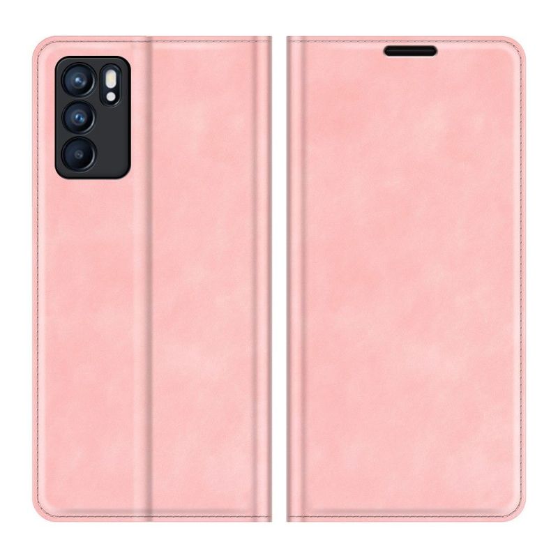 Étui Oppo Reno 6 5G simili cuir fonction stand