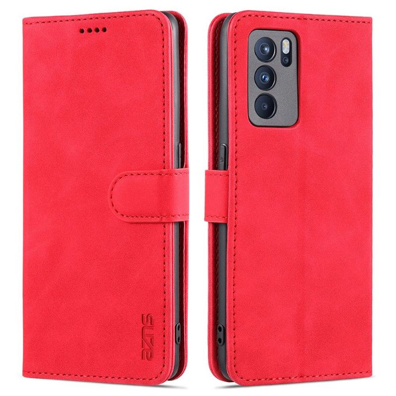 Etui à rabat Oppo Reno 6 5G AZNS Porte-Cartes