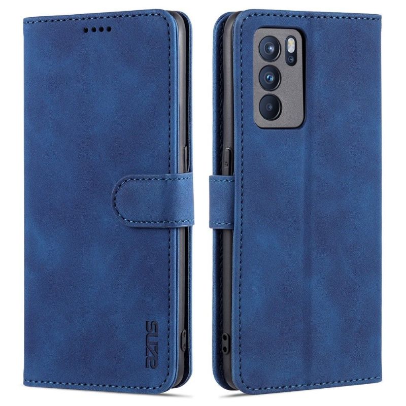 Etui à rabat Oppo Reno 6 5G AZNS Porte-Cartes