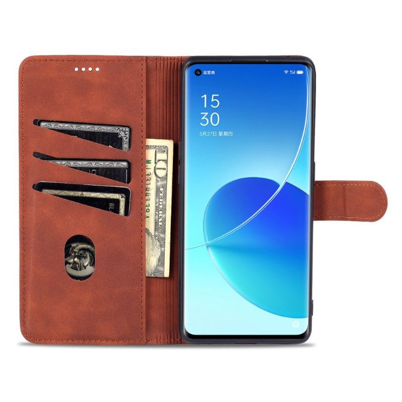 Etui à rabat Oppo Reno 6 5G AZNS Porte-Cartes