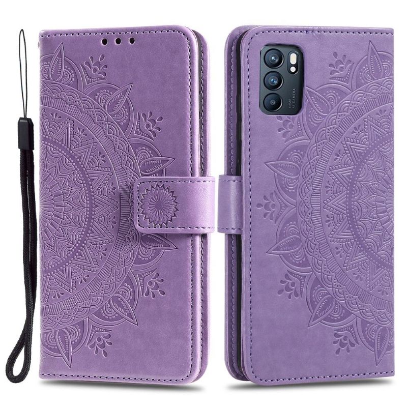 Housse Oppo Reno 6 5G Mandala Soleil