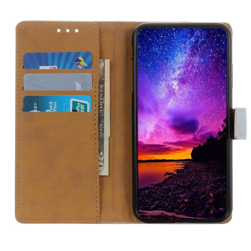 Housse Oppo Reno 6 5G simili cuir basique