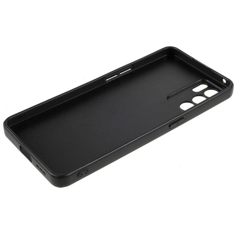 Oppo Reno 6 5G - Coque cuir grainé