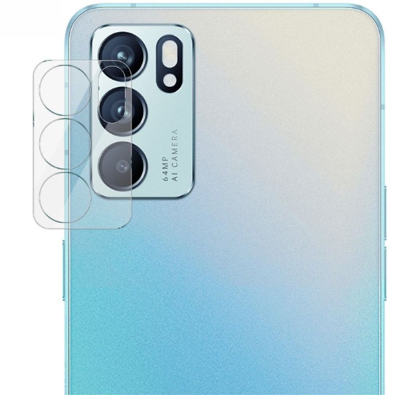 Verre Trempé Oppo Reno 6 5G pour lentille (2 pièces)