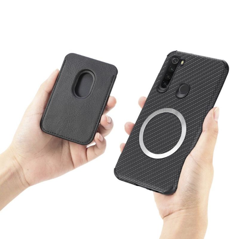 Protection Coque Xiaomi Redmi Note 8T Porte-carte magnétique