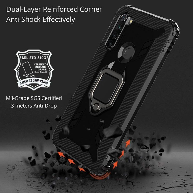 Xiaomi Redmi Note 8T - Coque ultra protectrice avec support