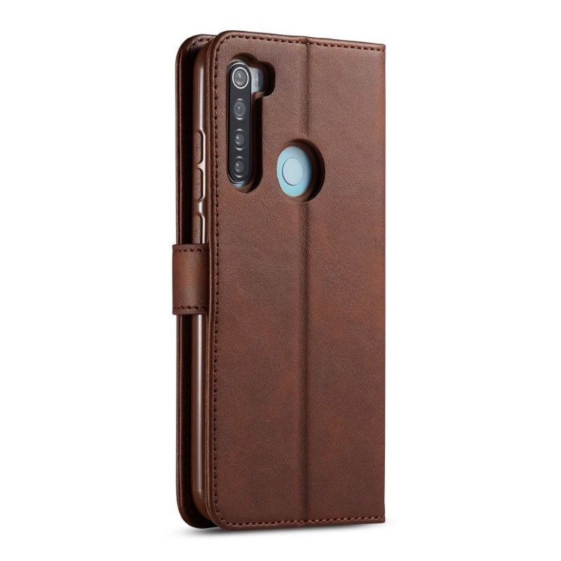 Xiaomi Redmi Note 8T - Étui imitation cuir portefeuille