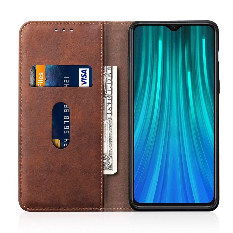 Xiaomi Redmi Note 8T - Housse Célestre simili cuir porte carte