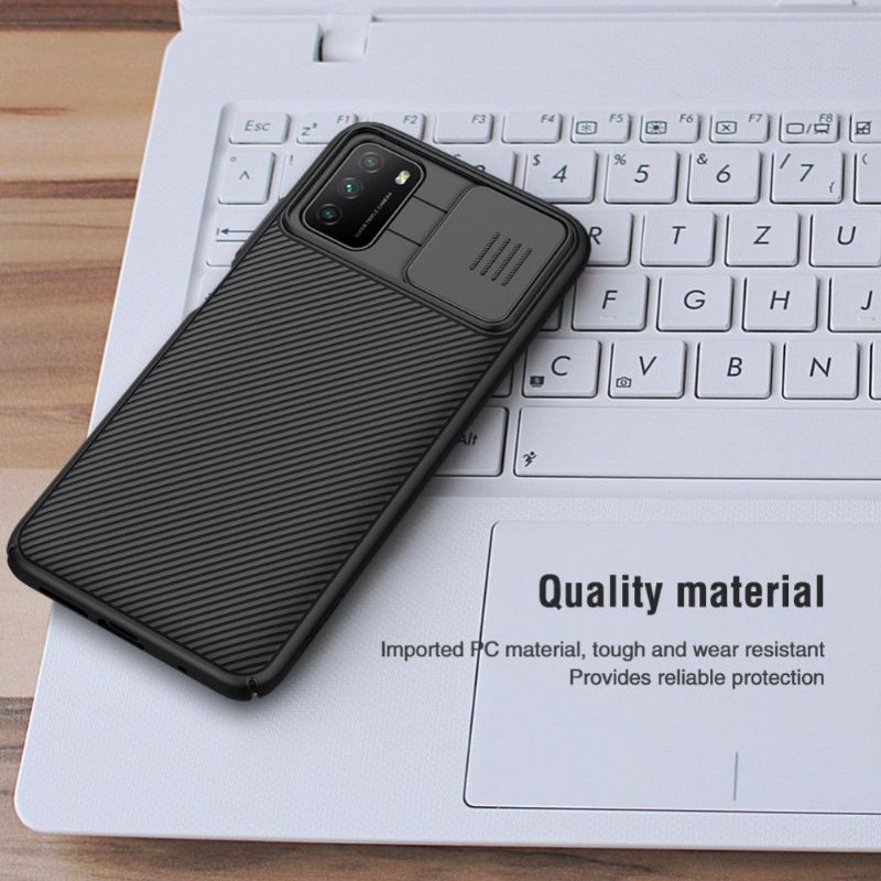 Coque Xiaomi Poco M3 avec cache objectif arrière