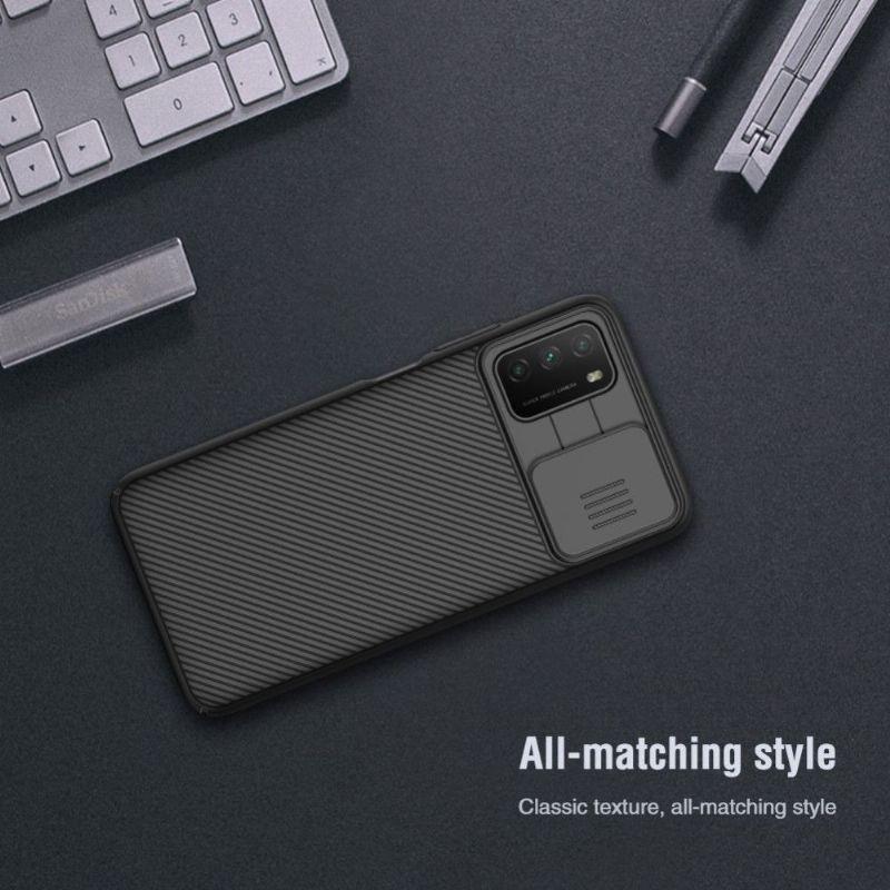 Coque Xiaomi Poco M3 avec cache objectif arrière