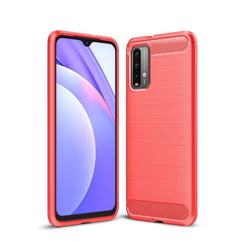 Coque Xiaomi Poco M3 Flexible Effet Brossé