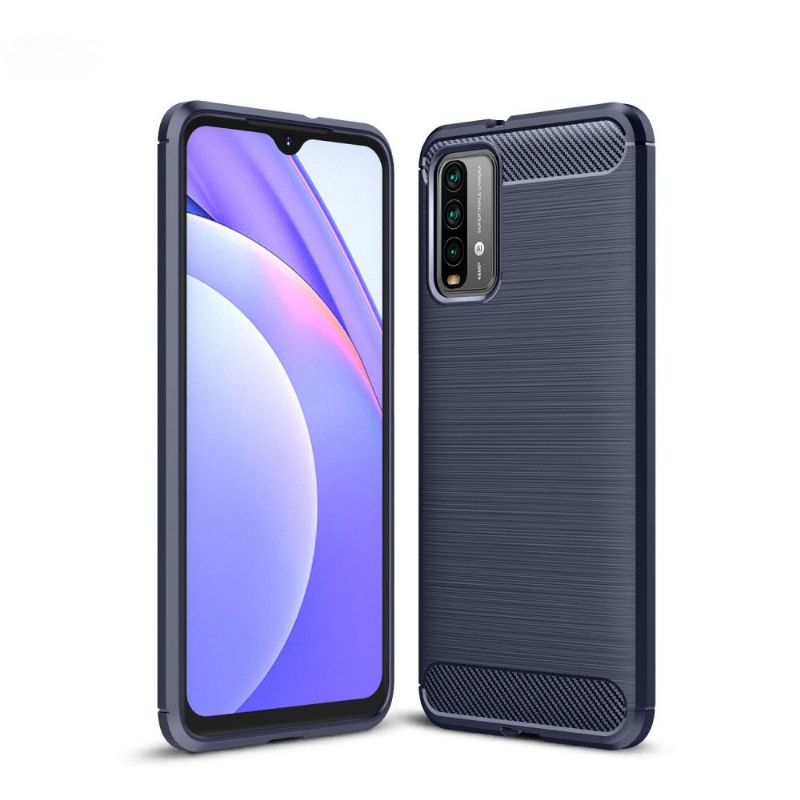 Coque Xiaomi Poco M3 Flexible Effet Brossé