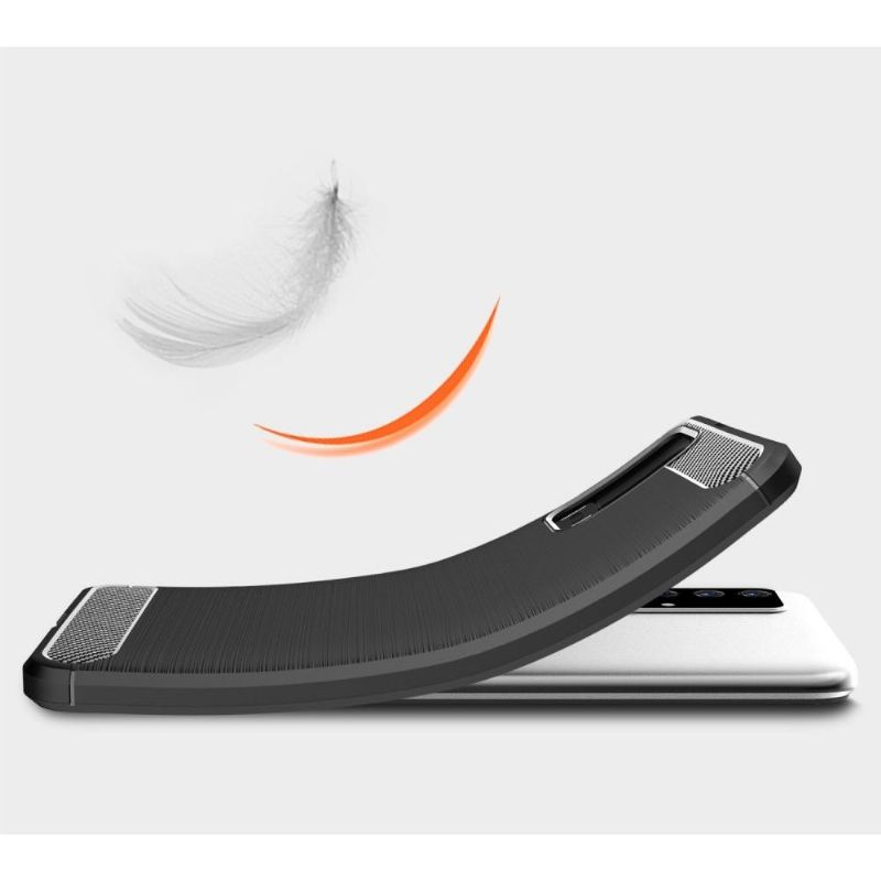 Coque Xiaomi Poco M3 Flexible Effet Brossé