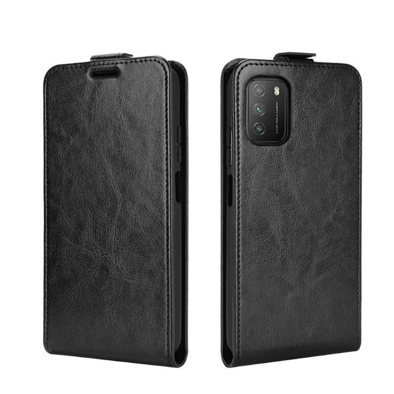 Housse Xiaomi Poco M3 simili cuir avec rabat verticale