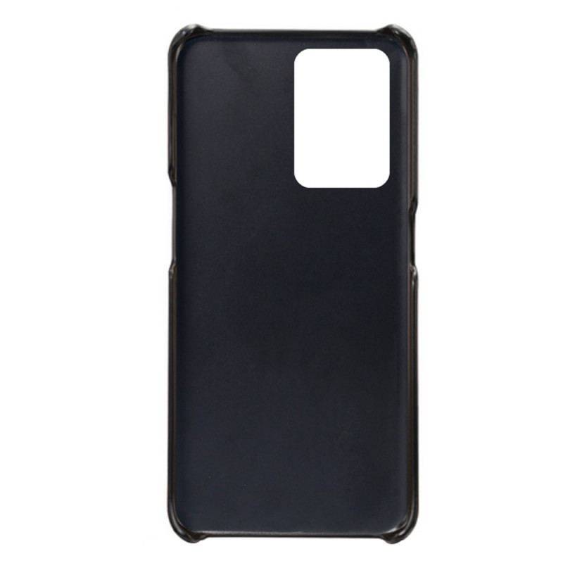 Coque Realme GT2 Pro Effet Cuir Porte-Cartes