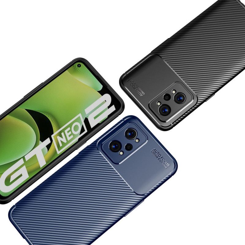 Coque Realme GT2 Pro Fibre Carbone Flexible