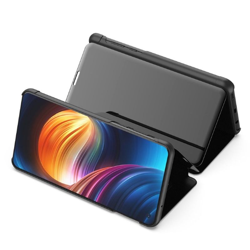 Samsung Galaxy A50 - Coque avec rabat effet miroir