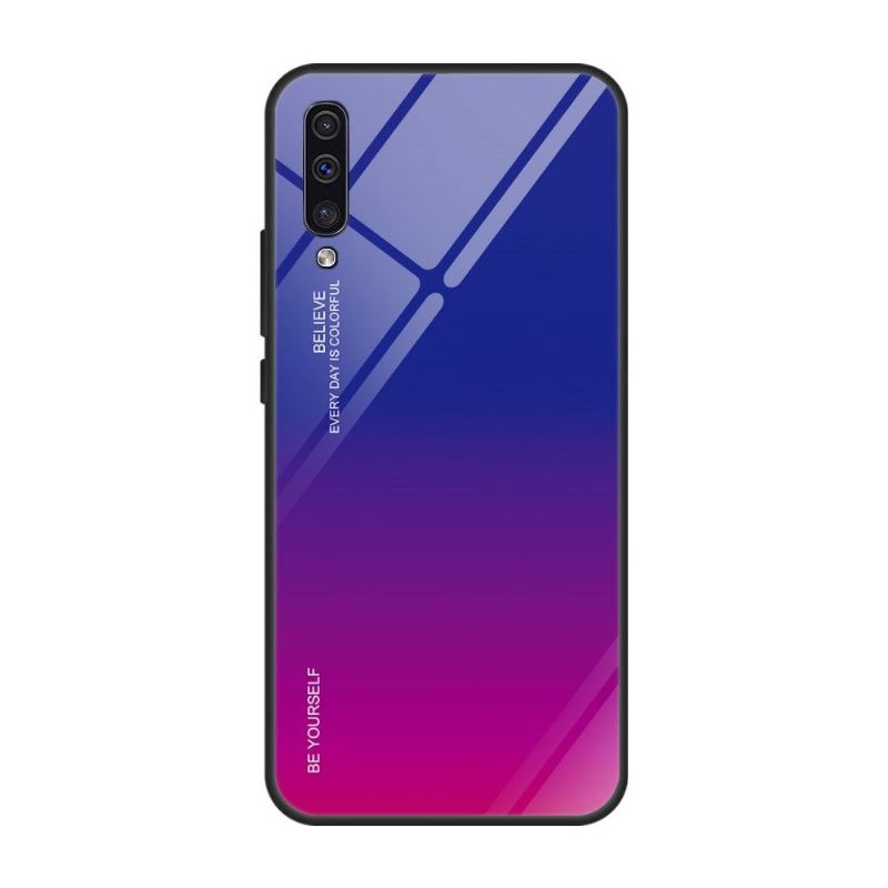 Samsung Galaxy A50 - Coque dégradé de couleurs