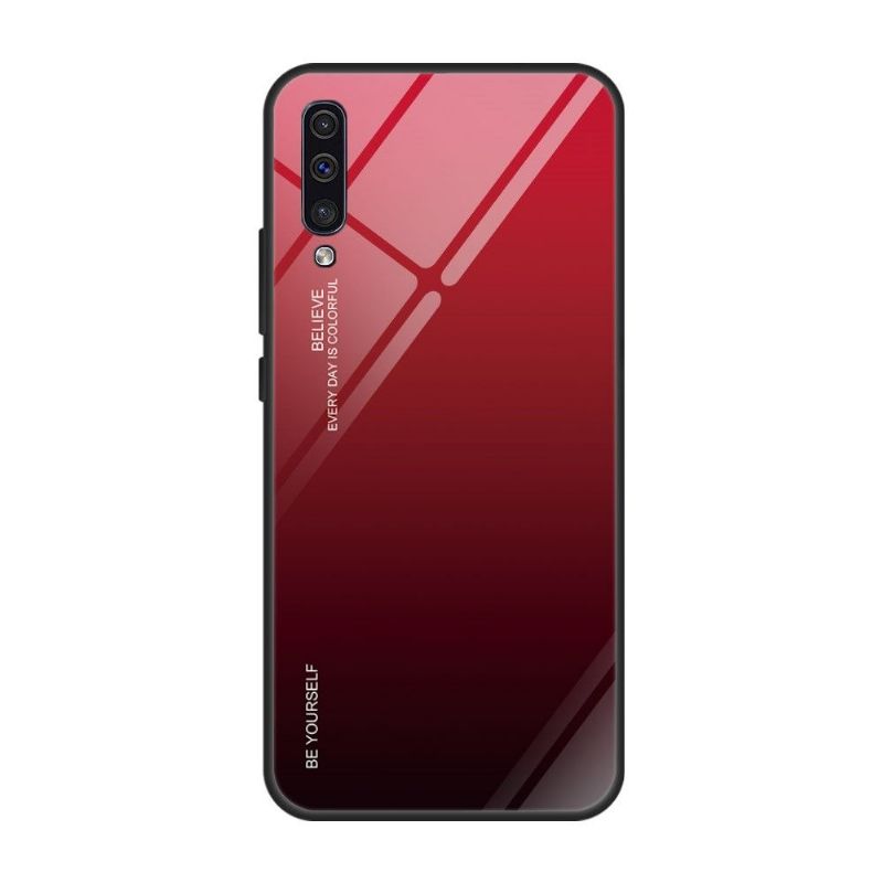 Samsung Galaxy A50 - Coque dégradé de couleurs