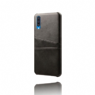 Samsung Galaxy A50 - Coque effet cuir porte-cartes Mélodie