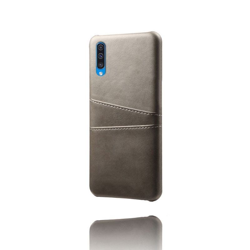 Samsung Galaxy A50 - Coque effet cuir porte-cartes Mélodie