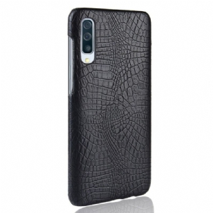 Samsung Galaxy A50 - Coque effet cuir texture peau de crocodile