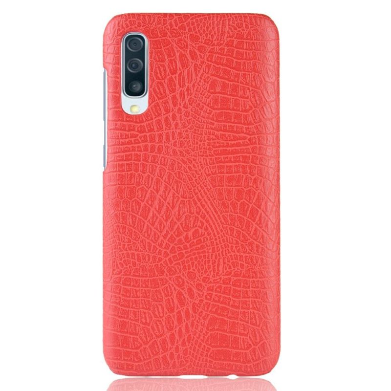 Samsung Galaxy A50 - Coque effet cuir texture peau de crocodile