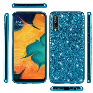 Samsung Galaxy A50 - Coque scintillante strass glamour