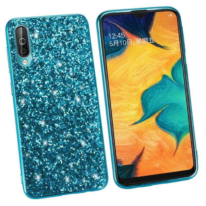 Samsung Galaxy A50 - Coque scintillante strass glamour