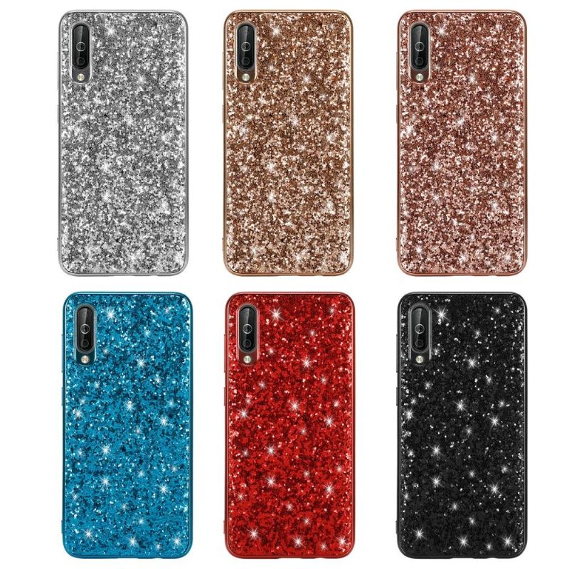 Samsung Galaxy A50 - Coque scintillante strass glamour