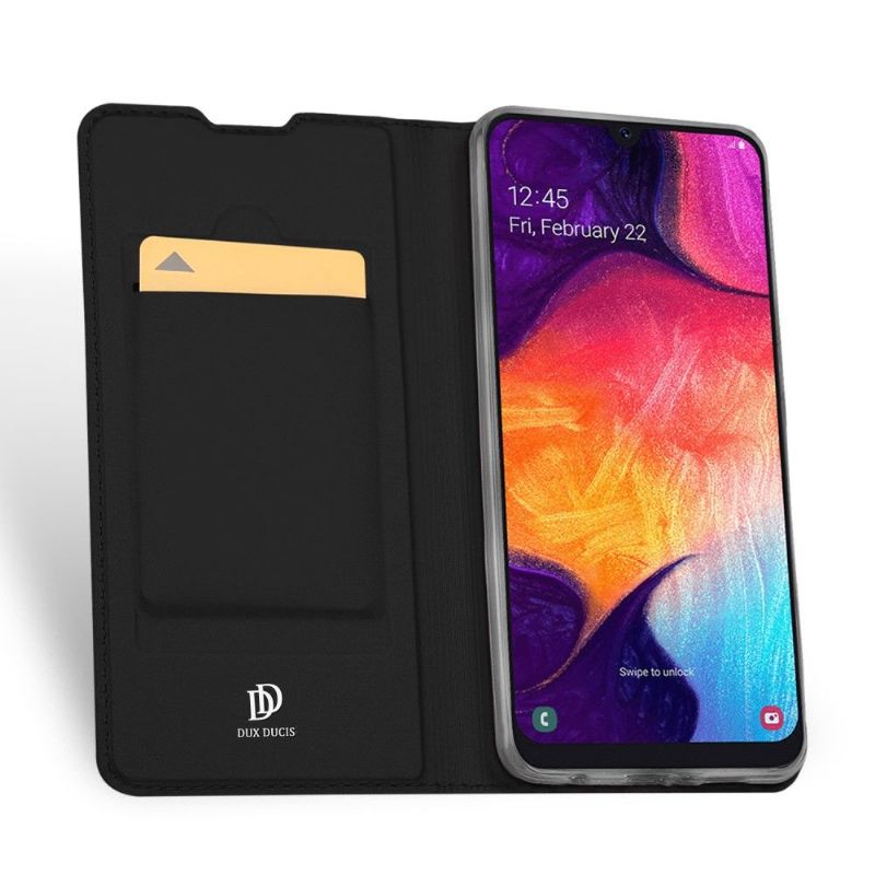 Samsung Galaxy A50 - Étui business imitation cuir